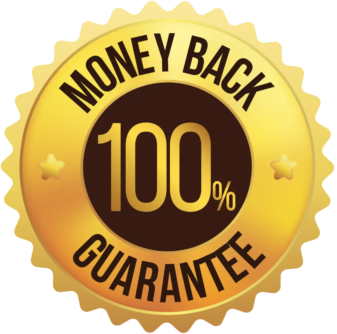 GlycoMute guarantee badge